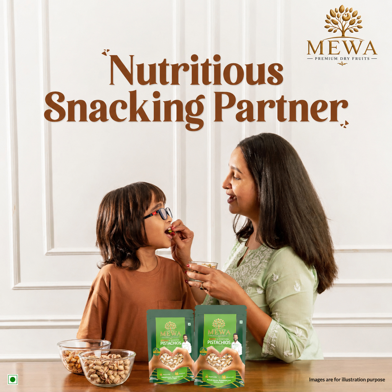 Premium Pistachios | Roasted & Salted, Pista | Crunchy & Delicious Healthy Snack - Image 2
